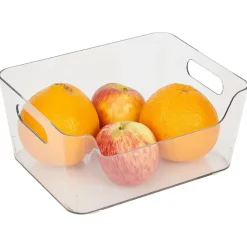 Bac rangement frigo 3,5L plastique transparent 22,4x17,3xH10cm^Gifi Online