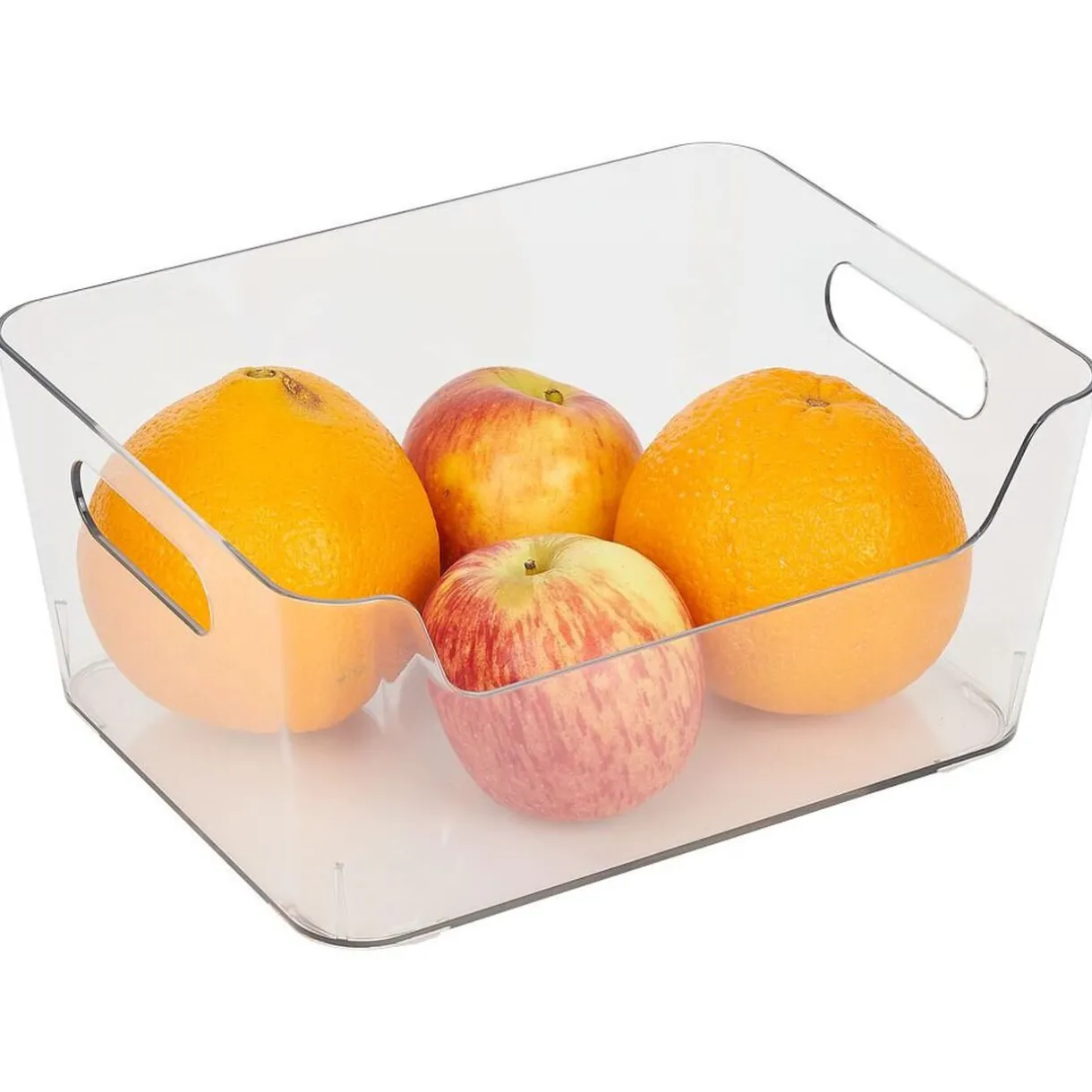 Bac rangement frigo 3,5L plastique transparent 22,4x17,3xH10cm^Gifi Online