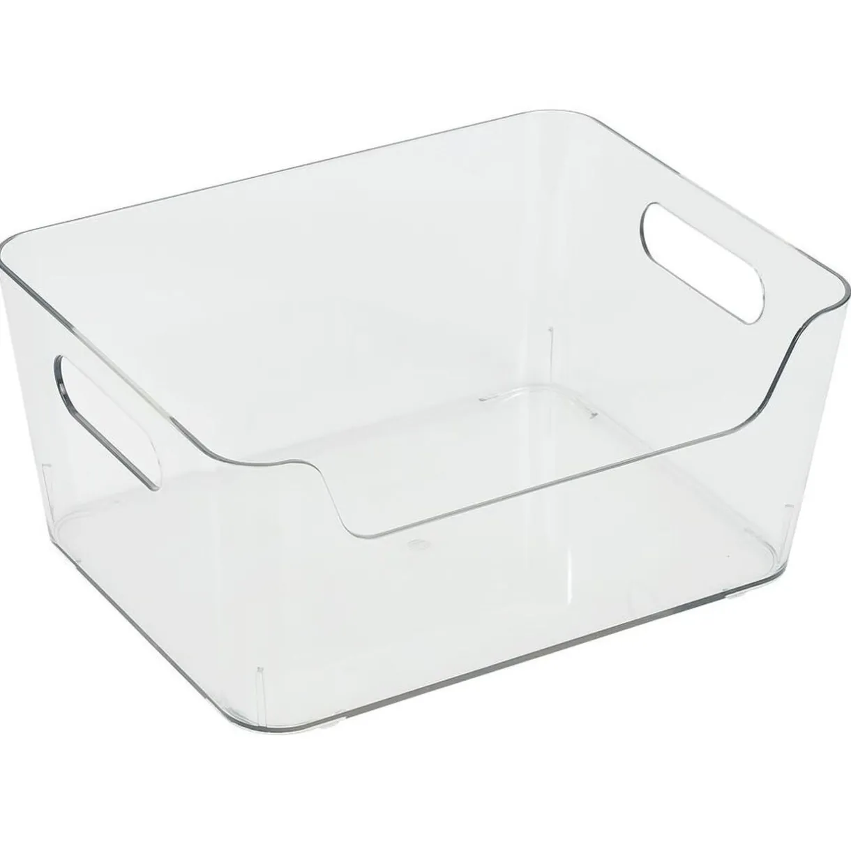 Bac rangement frigo 3,5L plastique transparent 22,4x17,3xH10cm^Gifi Online