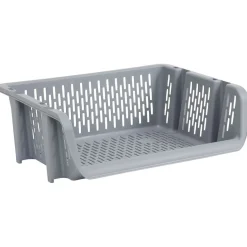 Rangement|Gifi Bac superposable large en plastique 39x30,5xH13cm