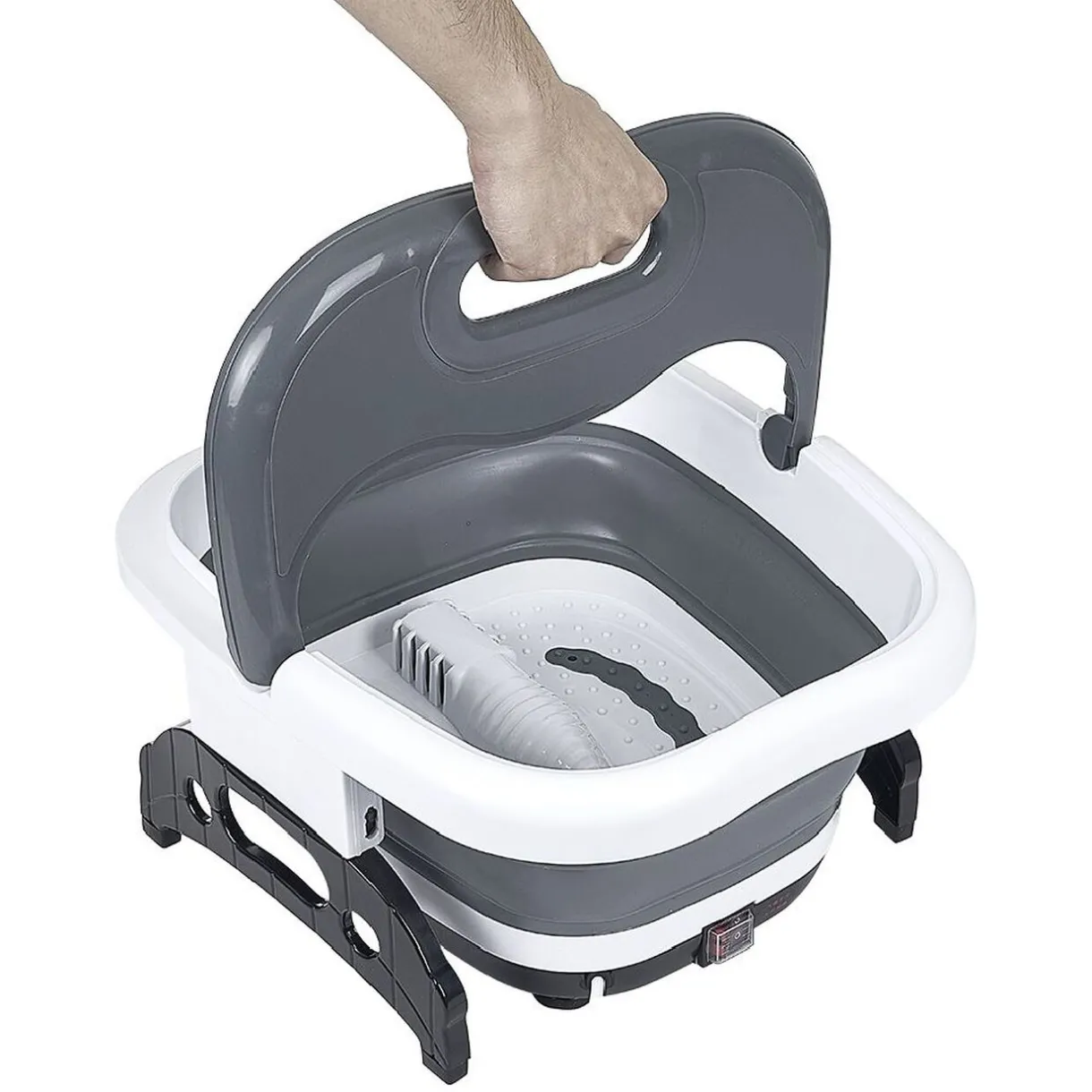 Clearance Gifi Bain de pied pliable blanc