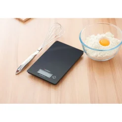 Balance de cuisine électronique Homday noir^Gifi Discount