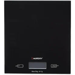Balance de cuisine électronique et tactile noire Homday^Gifi Hot