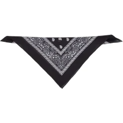 Hot Gifi Bandana motif paisley coloré 100% coton 53x53cm