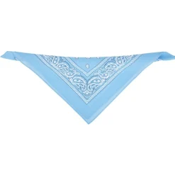 Hot Gifi Bandana motif paisley coloré 100% coton 53x53cm