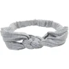 Discount Gifi Bandeau dessus tressé uni gris
