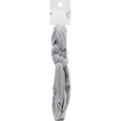 Discount Gifi Bandeau dessus tressé uni gris