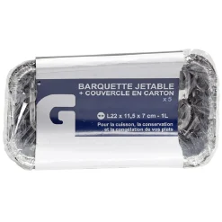 Barquette en aluminium 1L par 5^Gifi Clearance
