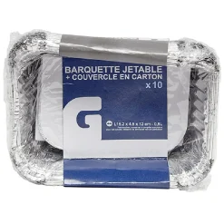Barquette en aluminium 0,5L par 10^Gifi Discount