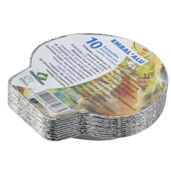 Barquettes coquilles St Jacques aluminium x10^Gifi New