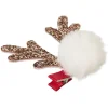 Online Gifi Barrette Noël design renne pompon blanc et doré