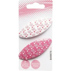 Outlet Gifi Barrette pour cheveux imprimè métal x2