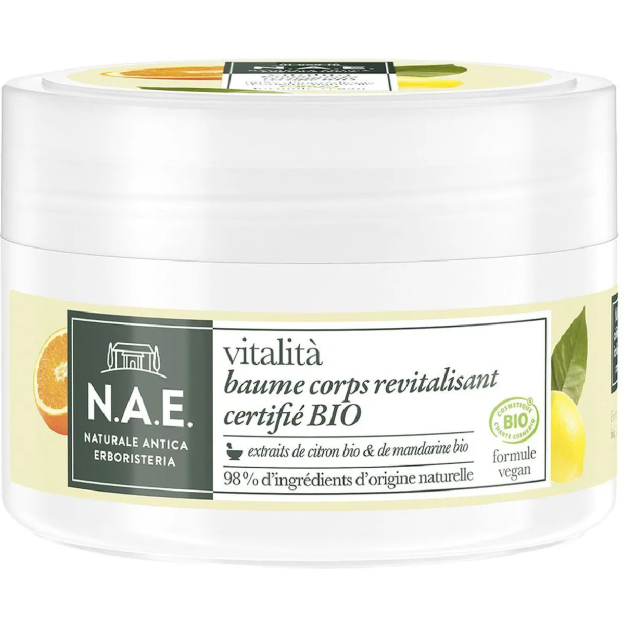 Online Gifi Baume pour le corps NAE citron et mandarine 200 ml