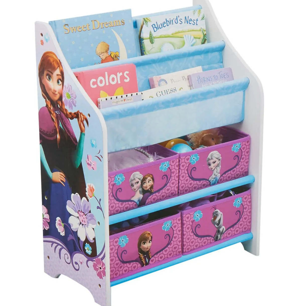 Rangement|Gifi Bibliothèque 4 tiroirs design La Reine des Neiges