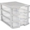 Rangement|Gifi Bloc 3 tiroirs A4 gris