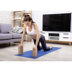 Best Gifi Bloc de yoga en liège 22,3x12xH7,4cm