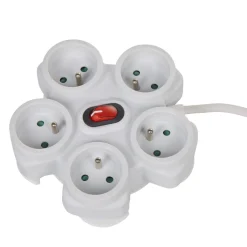 Outlet Gifi Bloc multiprise étoile 5 prises