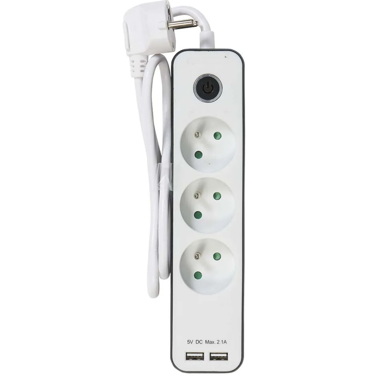 Clearance Gifi Bloc multiprise x3 port usb x2 interrupteur et protection enfant