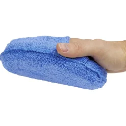 Nettoyage Et Entretien|Gifi Bloc éponge ronde microfibre bleu 15x15cm x2