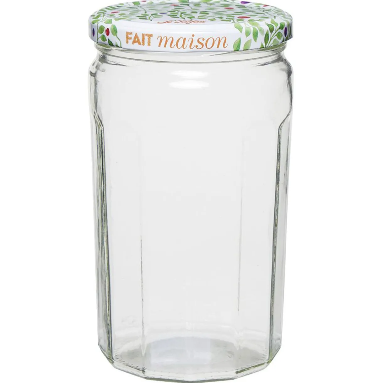 Bocal confiturier Le Parfait verre et métal 645 ml^Gifi Best