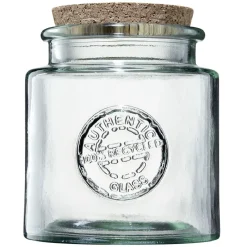 Bocal de conservation verre transparent couvercle liège 1,5L^Gifi