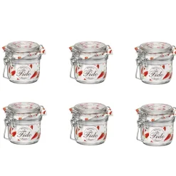 Bocal de conserve fermeture à clapet 200 ml x 6^Gifi New