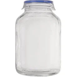 Bocal en verre avec couvercle hermétique 4,25L^Gifi Clearance
