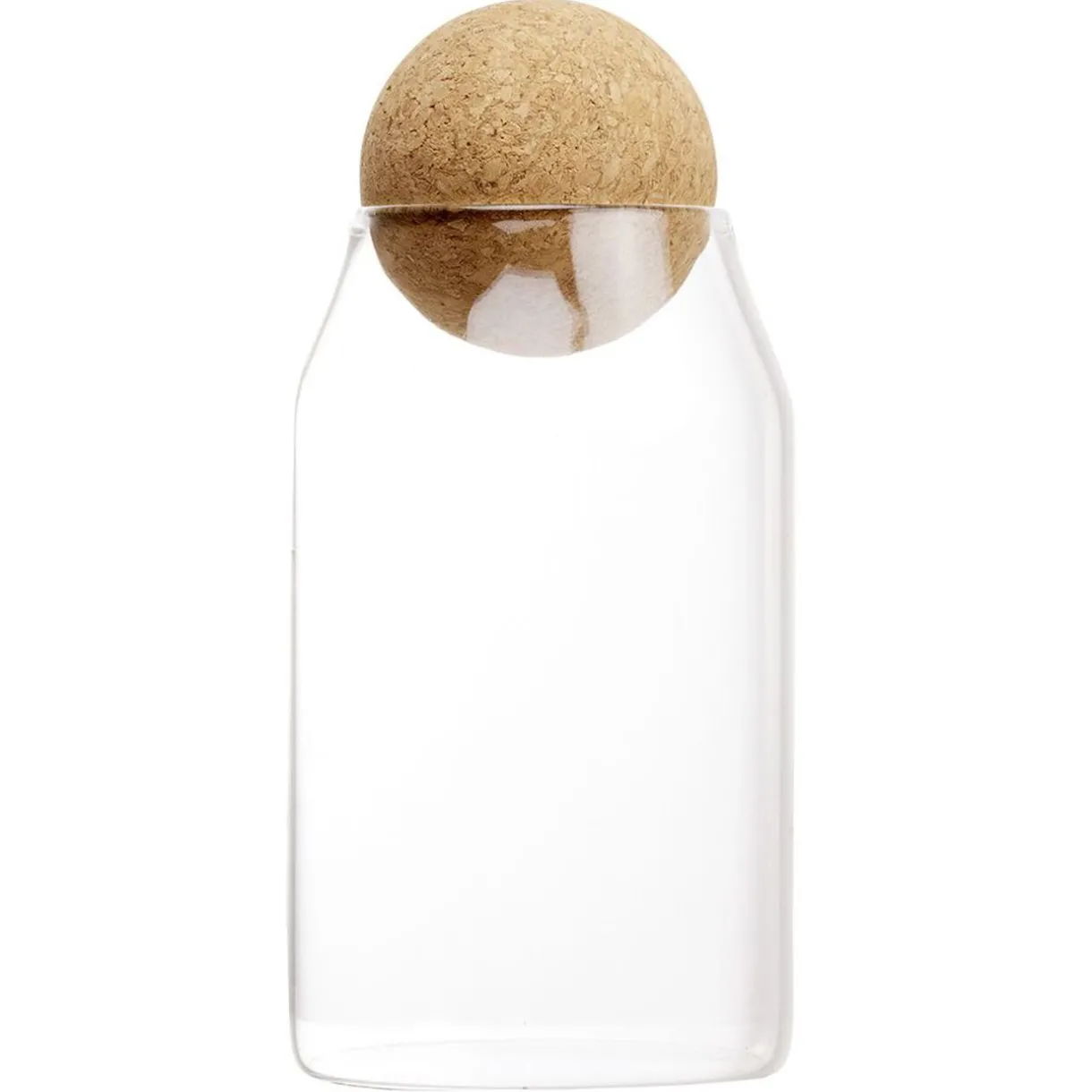 Bocal en verre avec couvercle en liège70 cl^Gifi Sale