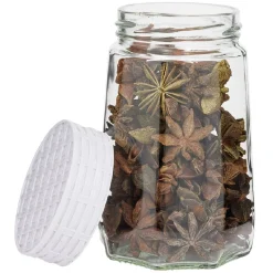 Bocal en verre fermeture mécanique 20cl x3^Gifi Online