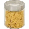 Bocal en verre transparent couvercle inox 800ml - Ø11xH.12cm^Gifi Online