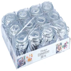 Bocal rond hermétique transparent x12^Gifi New