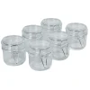 Bocal transparent 200 ml x6^Gifi Hot