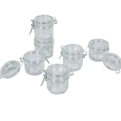 Bocal transparent 200 ml x6^Gifi Hot