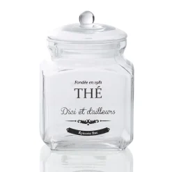 Bocal transparent à thé^Gifi Hot