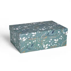 Rangement|Gifi Boite carton décorée 48x33,5xH16cm - 2 modèles