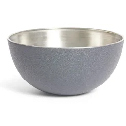 Bol à salade Ø11xH.5,8cm inox finition gris crocodile^Gifi Hot
