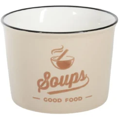 Bol à soupe inscription Soups Good Food 500ml^Gifi Best