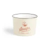 Bol à soupe 500ml faïence beige Ø12xH8,4cm^Gifi Discount
