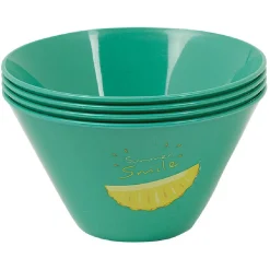 Bol Ananas bleu Summer smile x 4^Gifi Hot