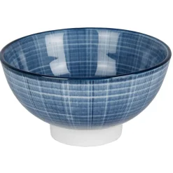 Bol céramique décor relief bleu^Gifi Sale