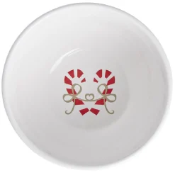 Bol Disney Mickey grès blanc et rouge Ø14cm^Gifi Outlet