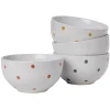 Bol en céramique déco pois coloré x4^Gifi Best