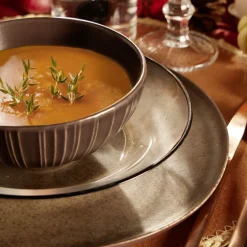 Bol en céramique noir Ø15xH.6,5cm^Gifi Hot