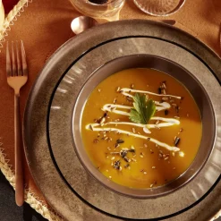 Bol en céramique noir Ø15xH.6,5cm^Gifi Hot