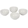 Bol en céramique uni blanc x4^Gifi