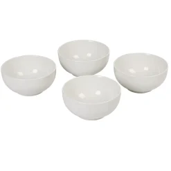 Bol en céramique uni blanc x4^Gifi