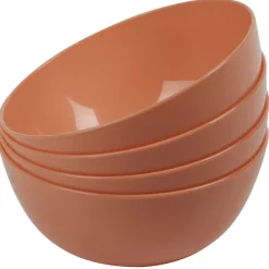 Bol en plastique couleur unie x 4^Gifi Discount