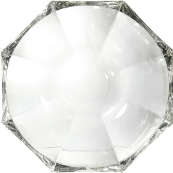 Bol Hambourg octogonal en verre transparent^Gifi New