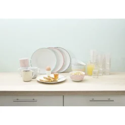 Bol imprimé carreau de ciment muticolore x4^Gifi Sale