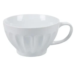 Bol jumbo blanc cotelé^Gifi Online